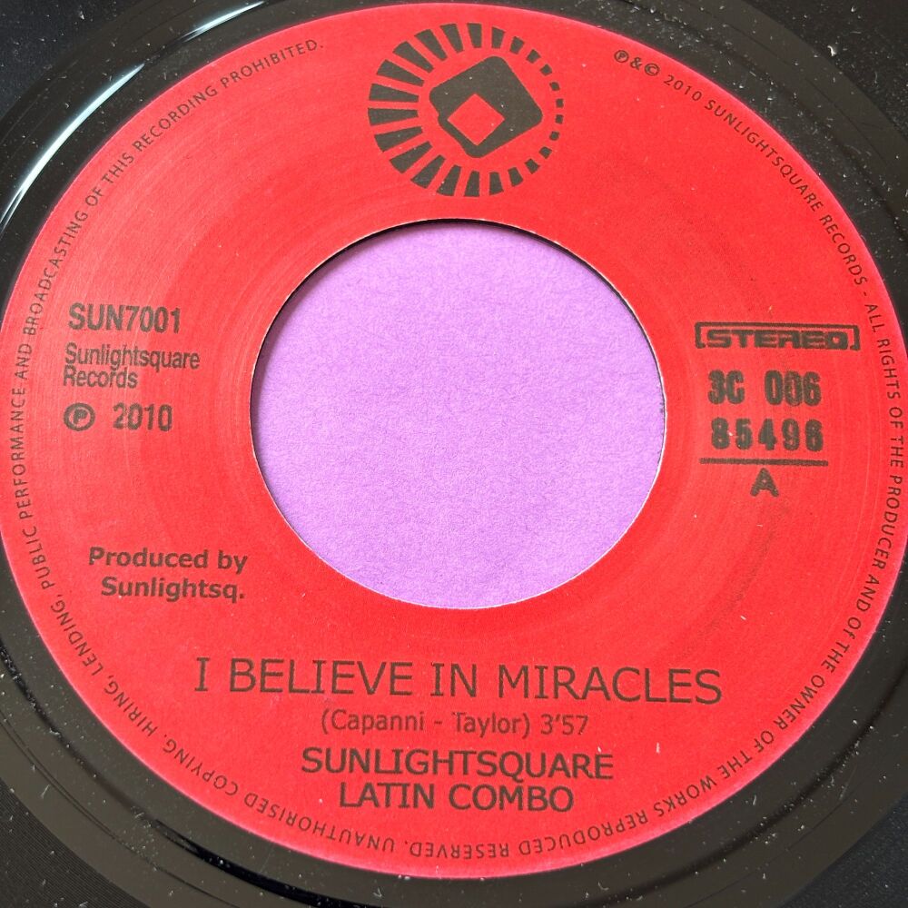 Sunlightsquare Latin Combo-I believe in miracles-Sunlightsquare E+