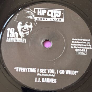 J.J Barnes-Everytime I see you I go wild-Hip City M-