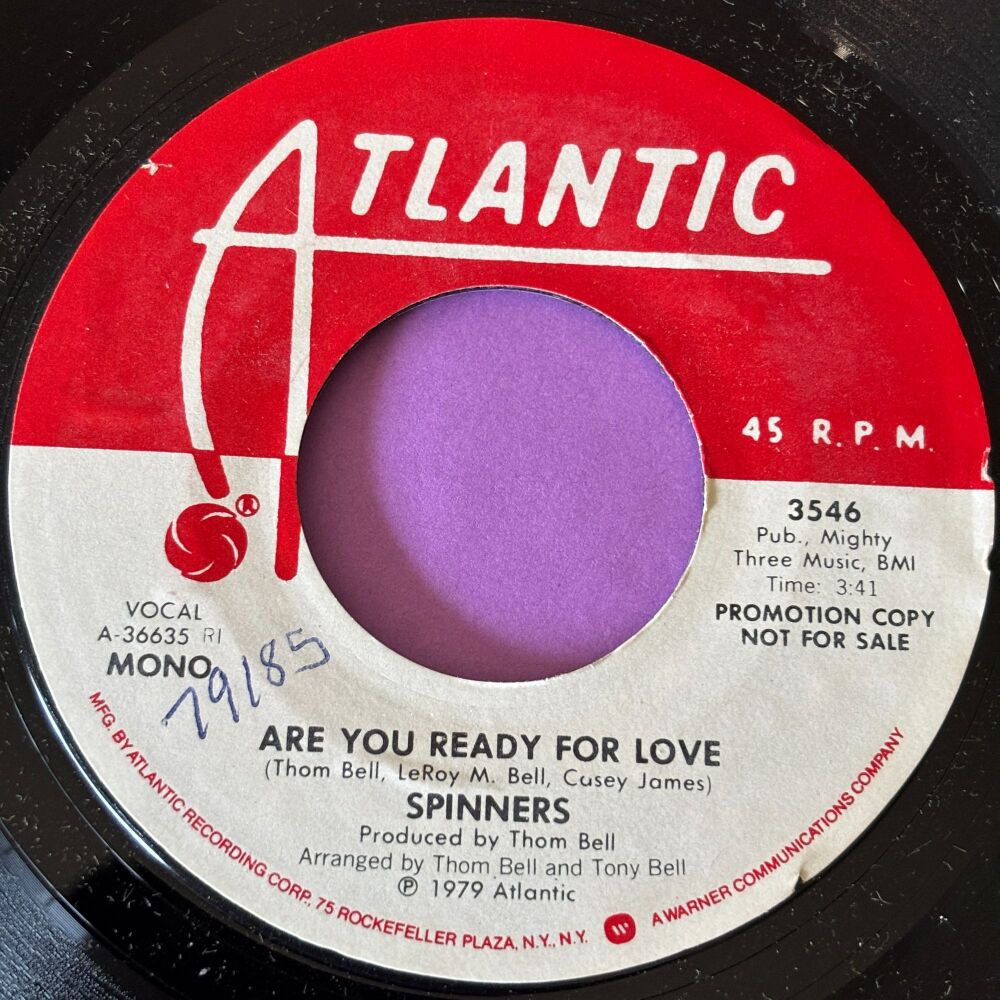 Spinners-Are you ready for love-Atlantic Demo E+
