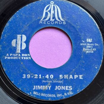 Jimmy Jones-39-21-40 shape-Bell vg+
