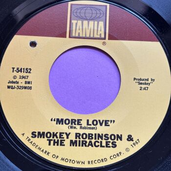 Miracles-More love-Tamla E+