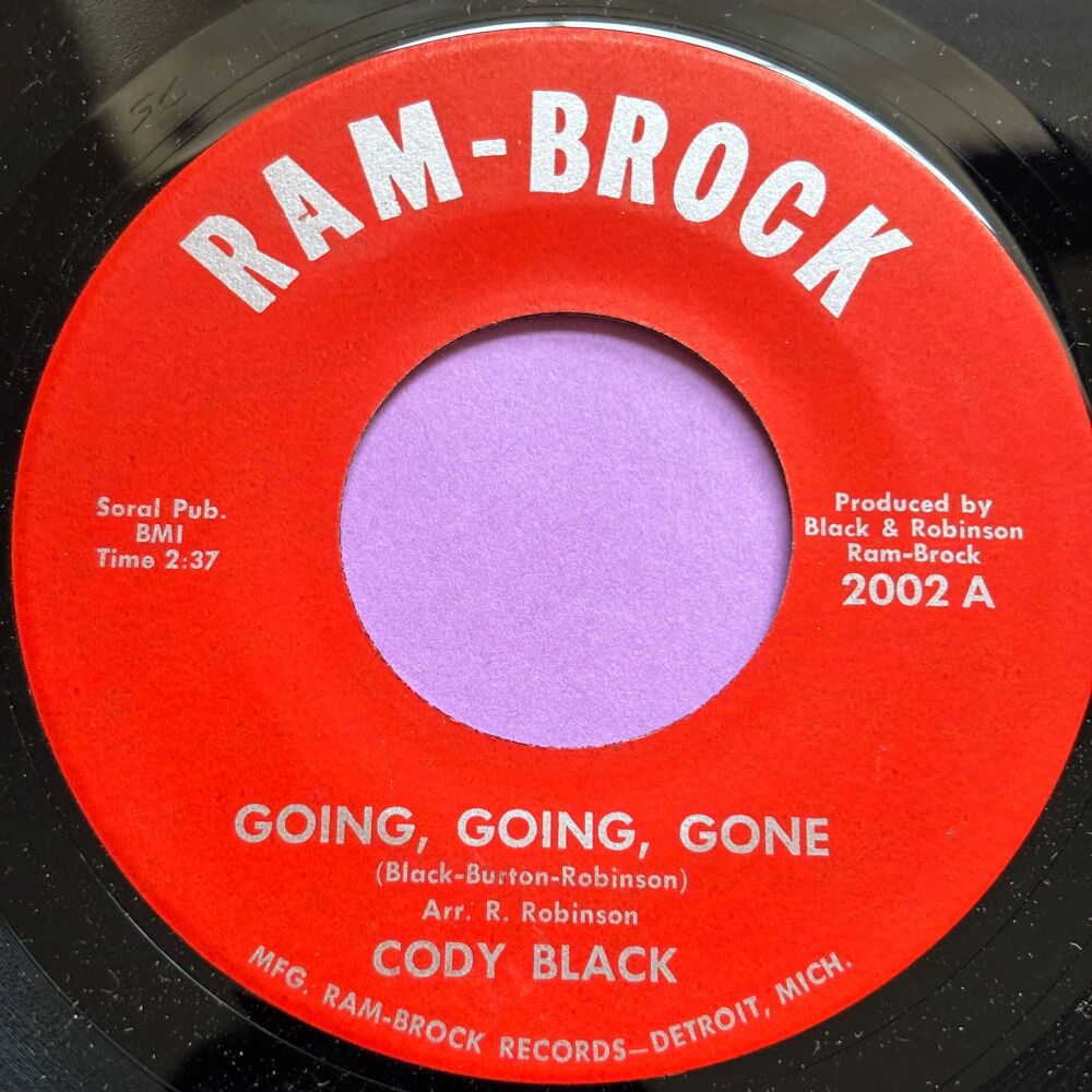Cody Black-Going going gone-Ram-Rock M-