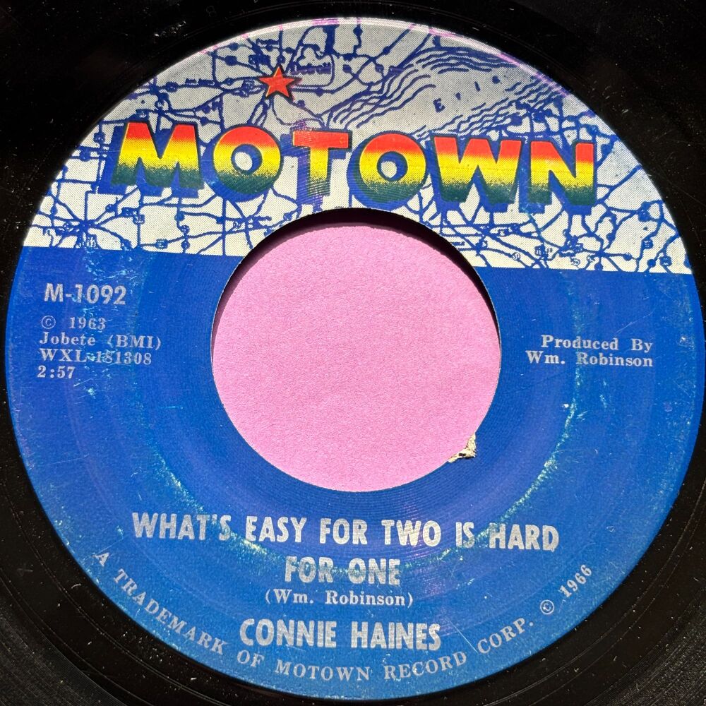 Connie Haines-What's easy for two-Motown vg+