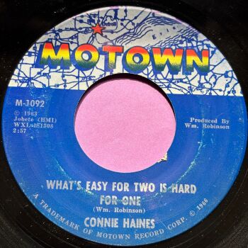 Connie Haines-What's easy for two-Motown vg+