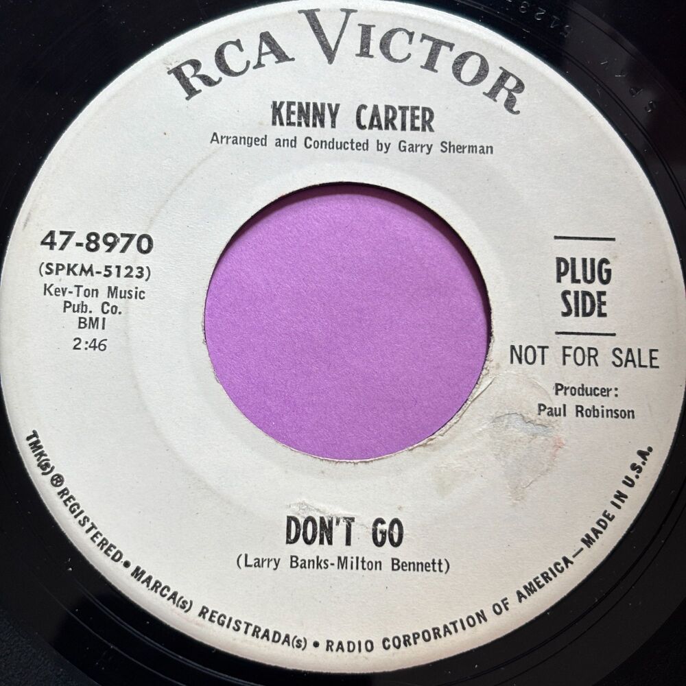 Kenny Carter-Don't go-RCA WD E