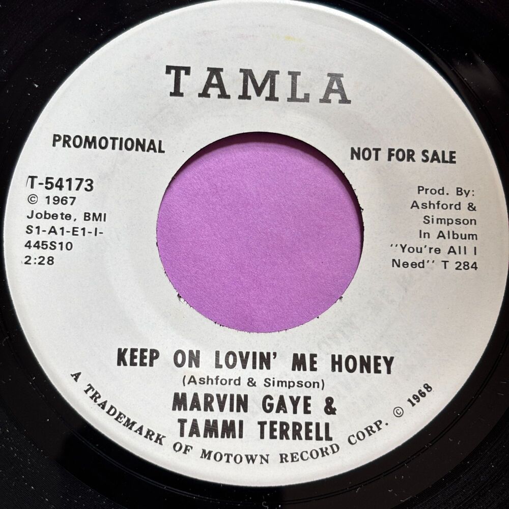 Marvin Gaye & Tammi Terrell-Keep on lovin' me honey-Tamla WD E+