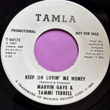 Marvin Gaye & Tammi Terrell-Keep on lovin' me honey-Tamla WD E+