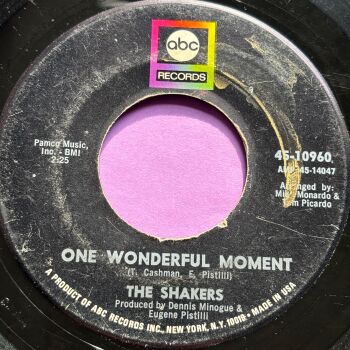 Shakers-One wonderful moment-ABC vg+