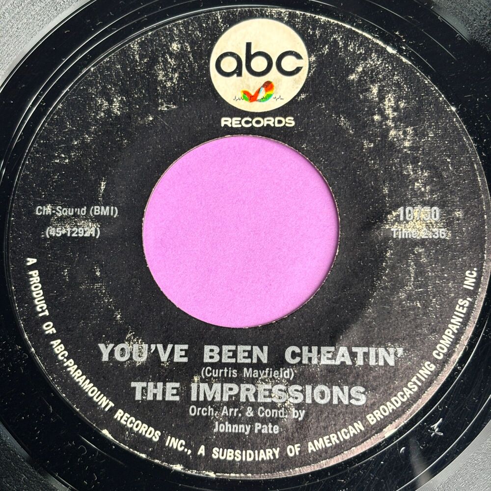 Impressions-You've been cheatin'-ABC E+