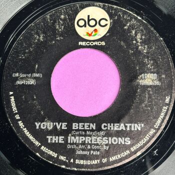 Impressions-You've been cheatin'-ABC E+