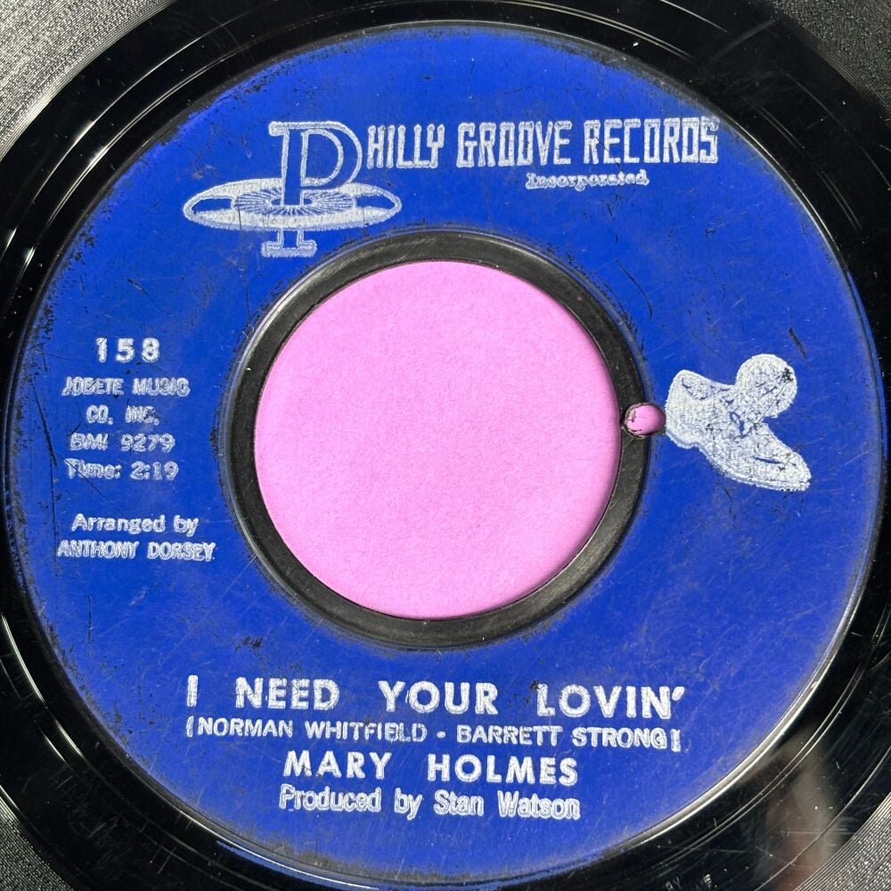 Mary Holmes-I need your lovin'-Philly Groove vg+