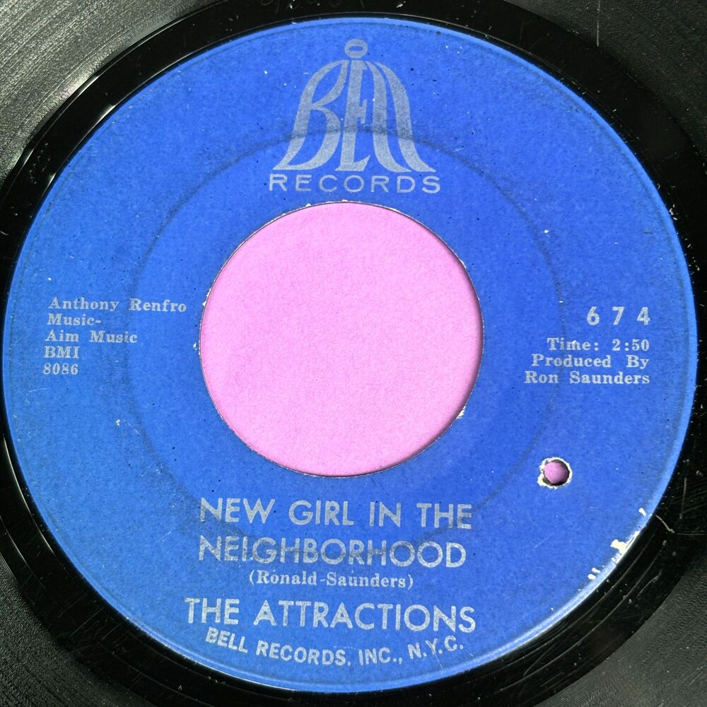 Attractions-New girl in the neighbourhood-Bell vg+