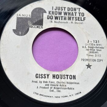 Cissy Houston-I just don't know what to do with myself-Janus WD E-