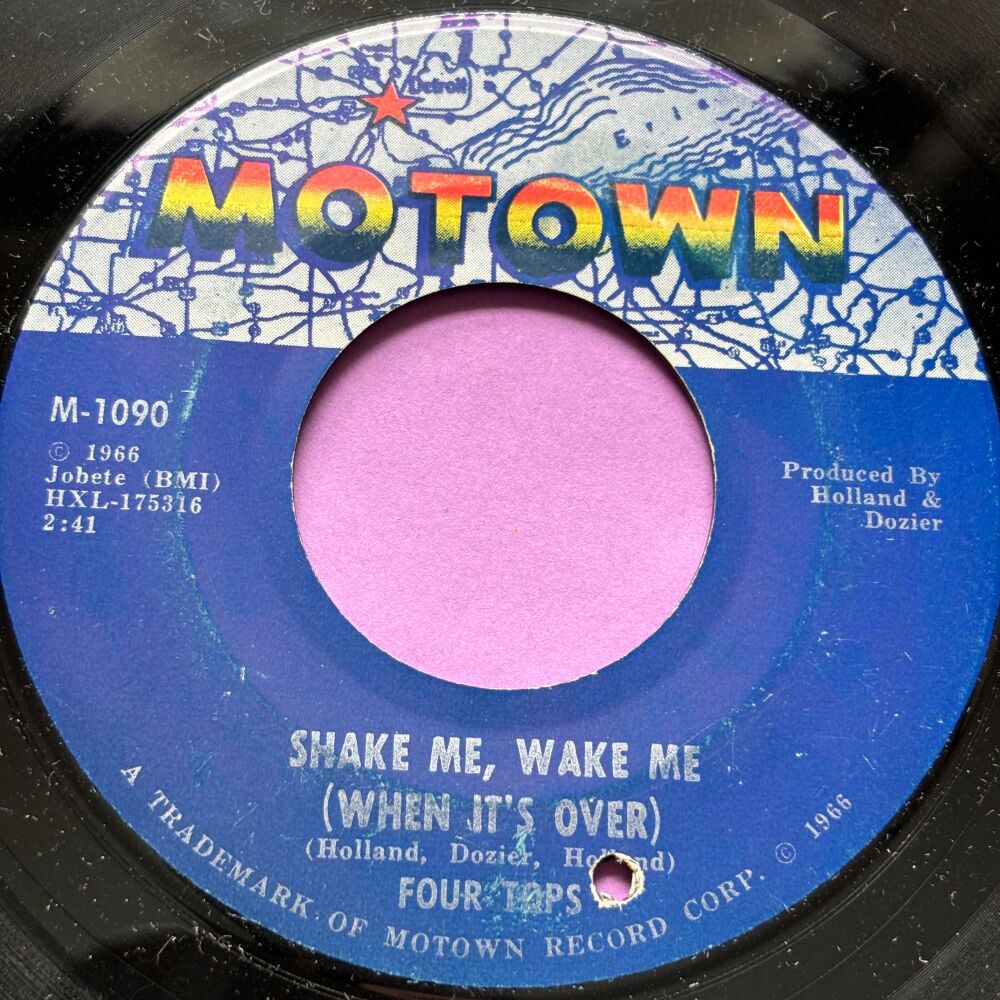 Four Tops-Shake me, wake me/ Just as long as you need me-Motown M-