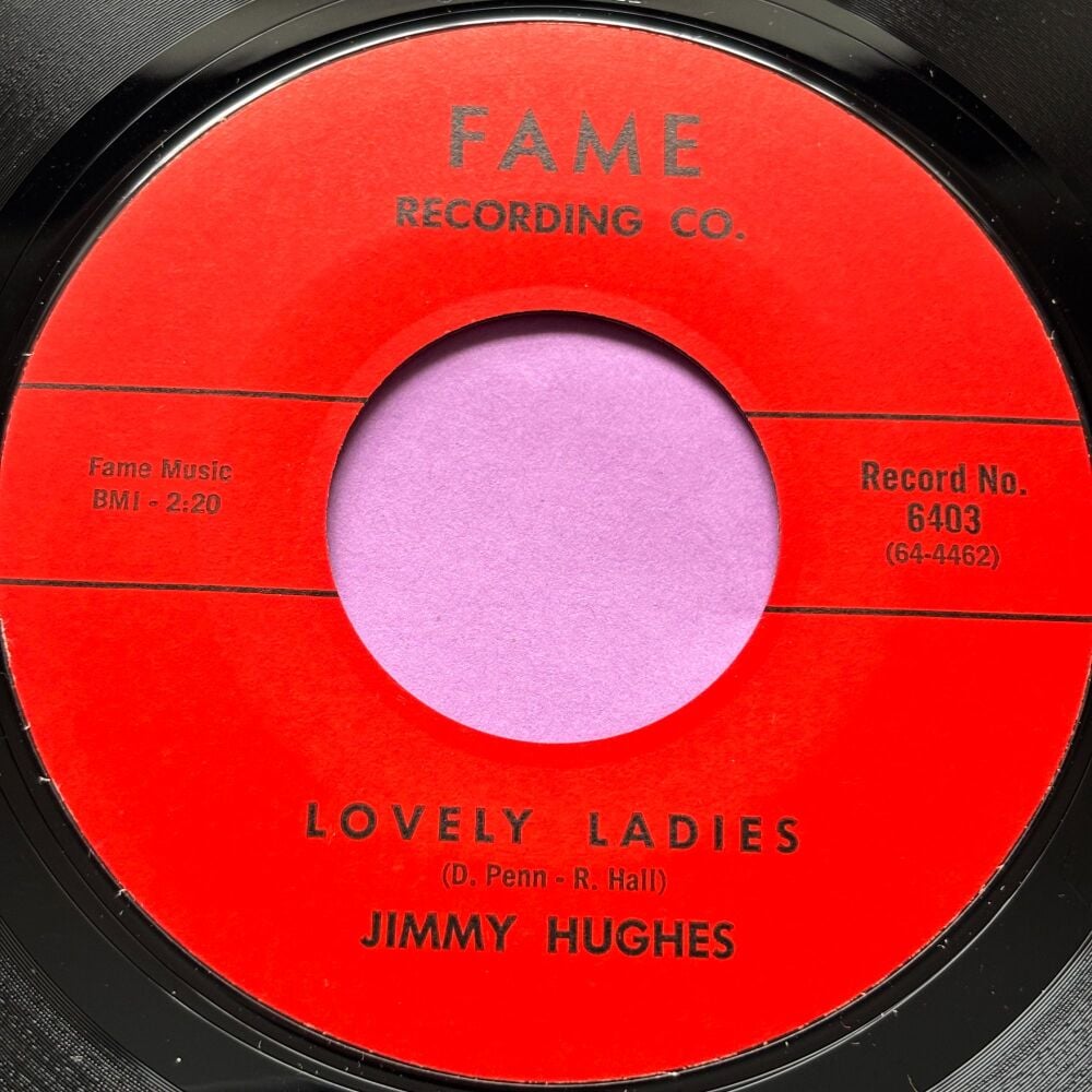 Jimmy Hughes-Try me/ Lovely ladies-Fame M-