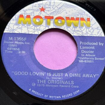 Originals-Good lovin' is just a dime away-Motown M-