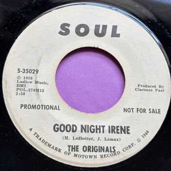 Originals-Good night Irene-Soul WD  E-