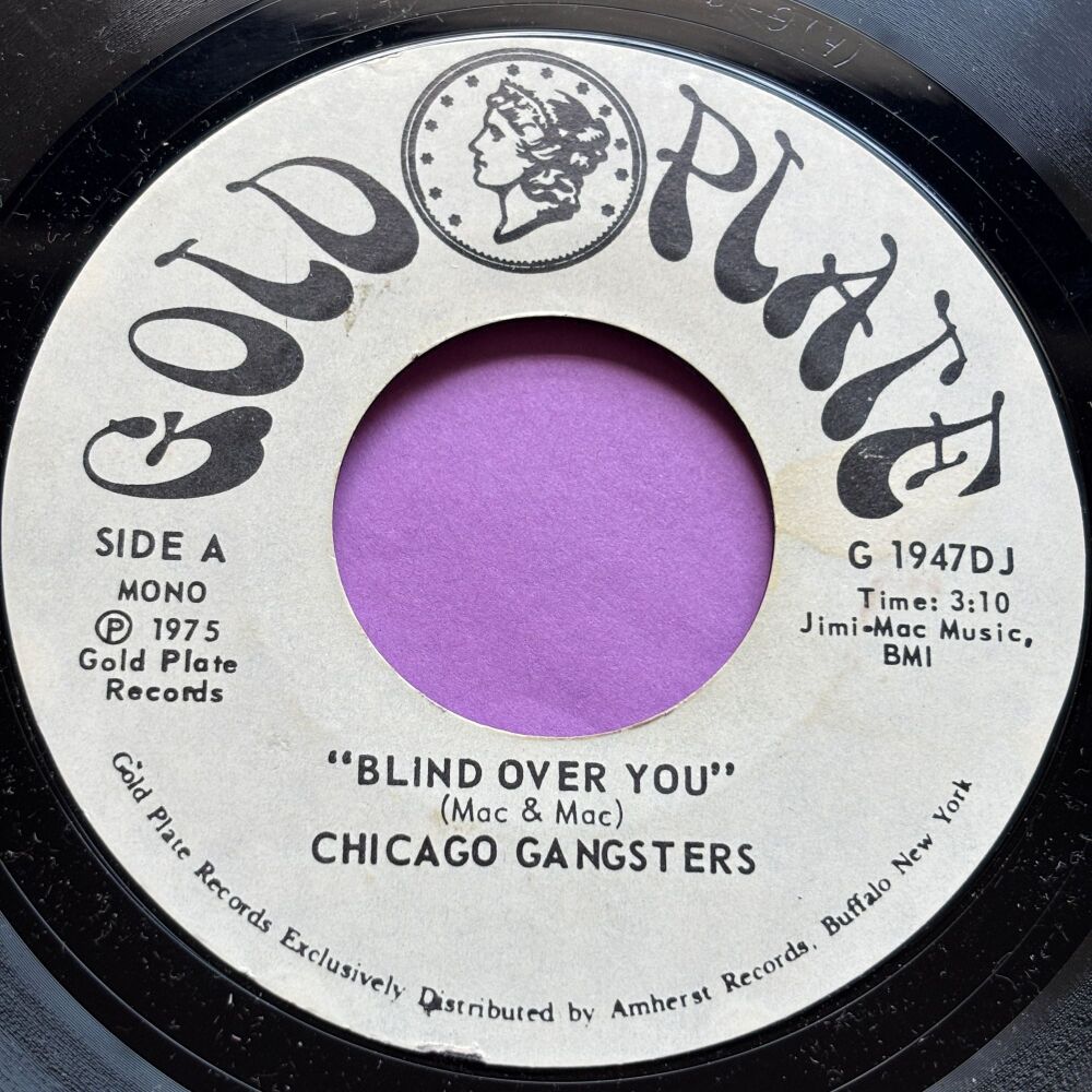 Chicago Gangsters-Blind over you-Gold Plate WD E+