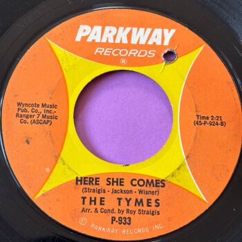 Tymes-Here she comes-Parkway vg+