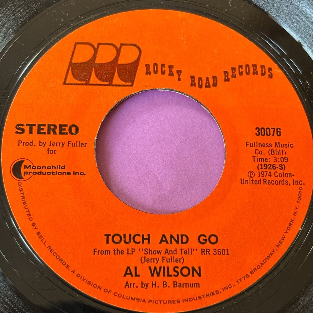 Al Wilson-Touch and go-Rocky Road E+