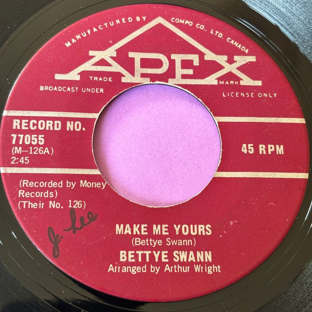 Bettye Swann-Make me yours-Canadian Apex vg+