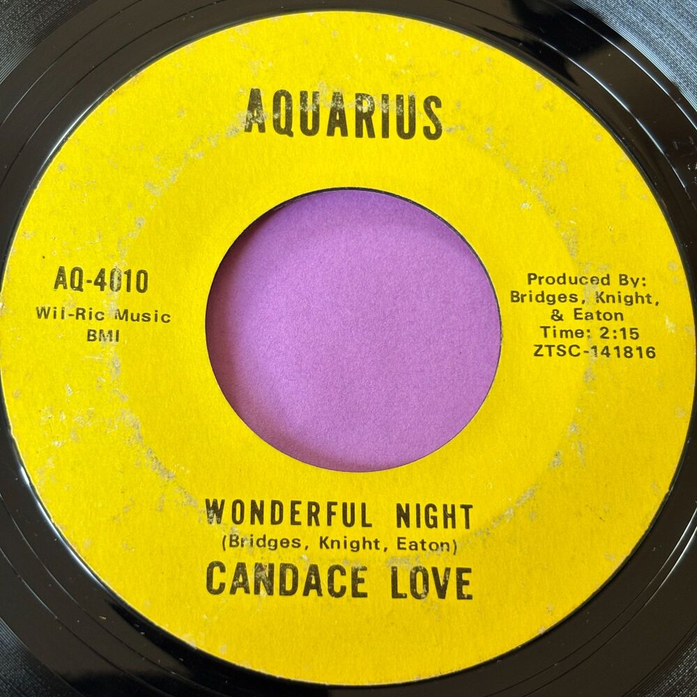 Candace Love-Wonderful night-Aquarius vg+