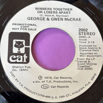 George & Gwen McCrae-Winners together or losers apart-Cat WD E+