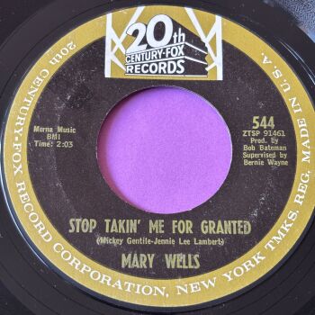 Mary Wells-Stop taking me for granted-20th Century E+