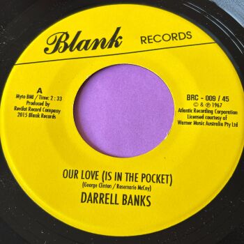 Darrell Banks-Somebody somewhere/ Our love-Blank R M-