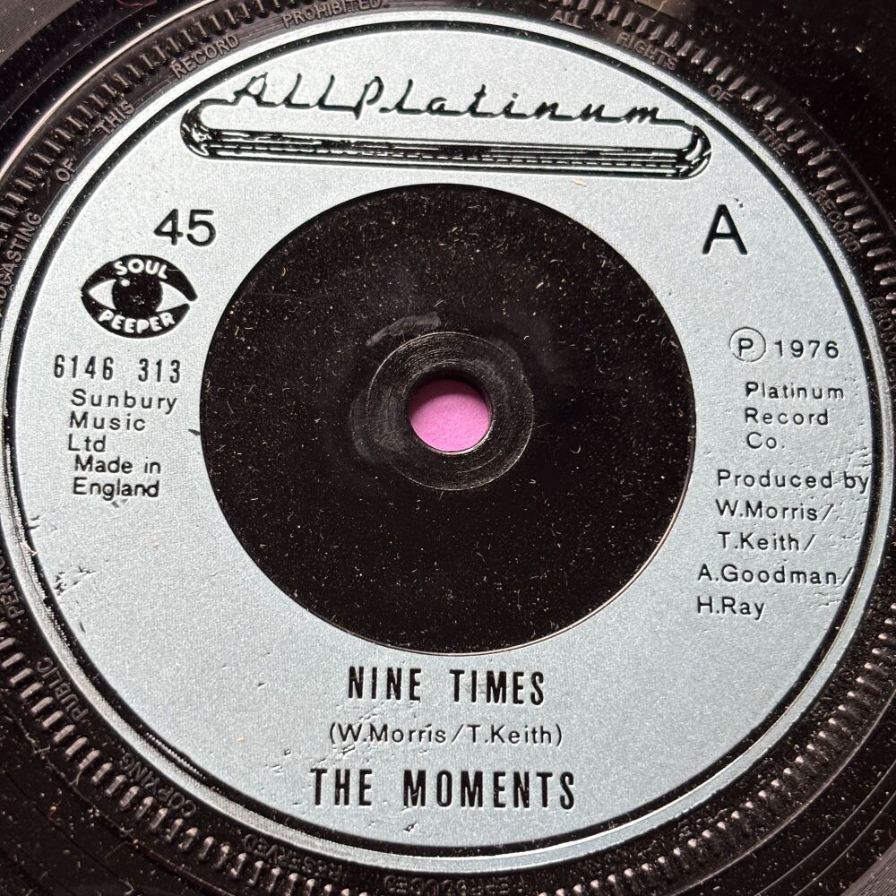 Moments-Nine times-UK All Platinum E+