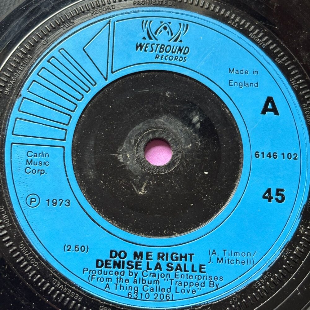 Denise LaSalle-Do me right UK Westbound E+