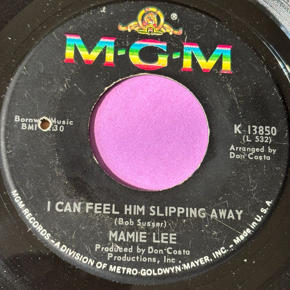 Mamie Lee-I can feel him slipping away-MGM vg+