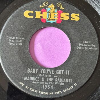 Maurice  Jackson-Baby you've got it-Chess E+