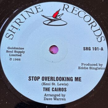 Cairos-Stop overlooking you/ Don't fight it-Shrine R E+