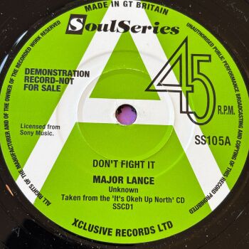 Major Lance-Don't fight it/ Nothing can stop me-Soul Series R M-