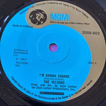Velours-I'm gonna change-UK MGM M-