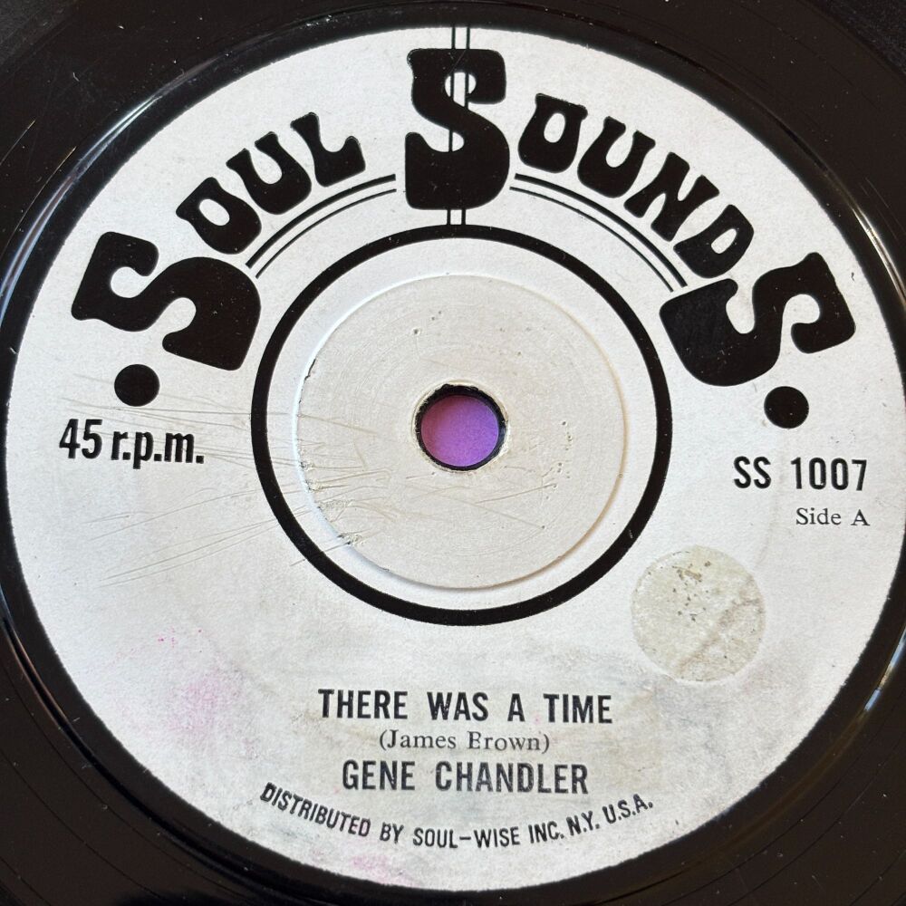 Gene Chandler-There was a time-Soul Sounds vg+