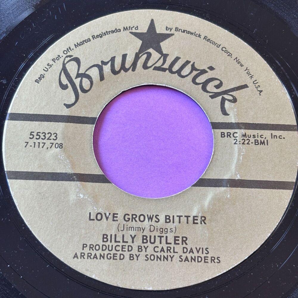 Billy Butler-Love grows bitter-Brunswick 2nd E+