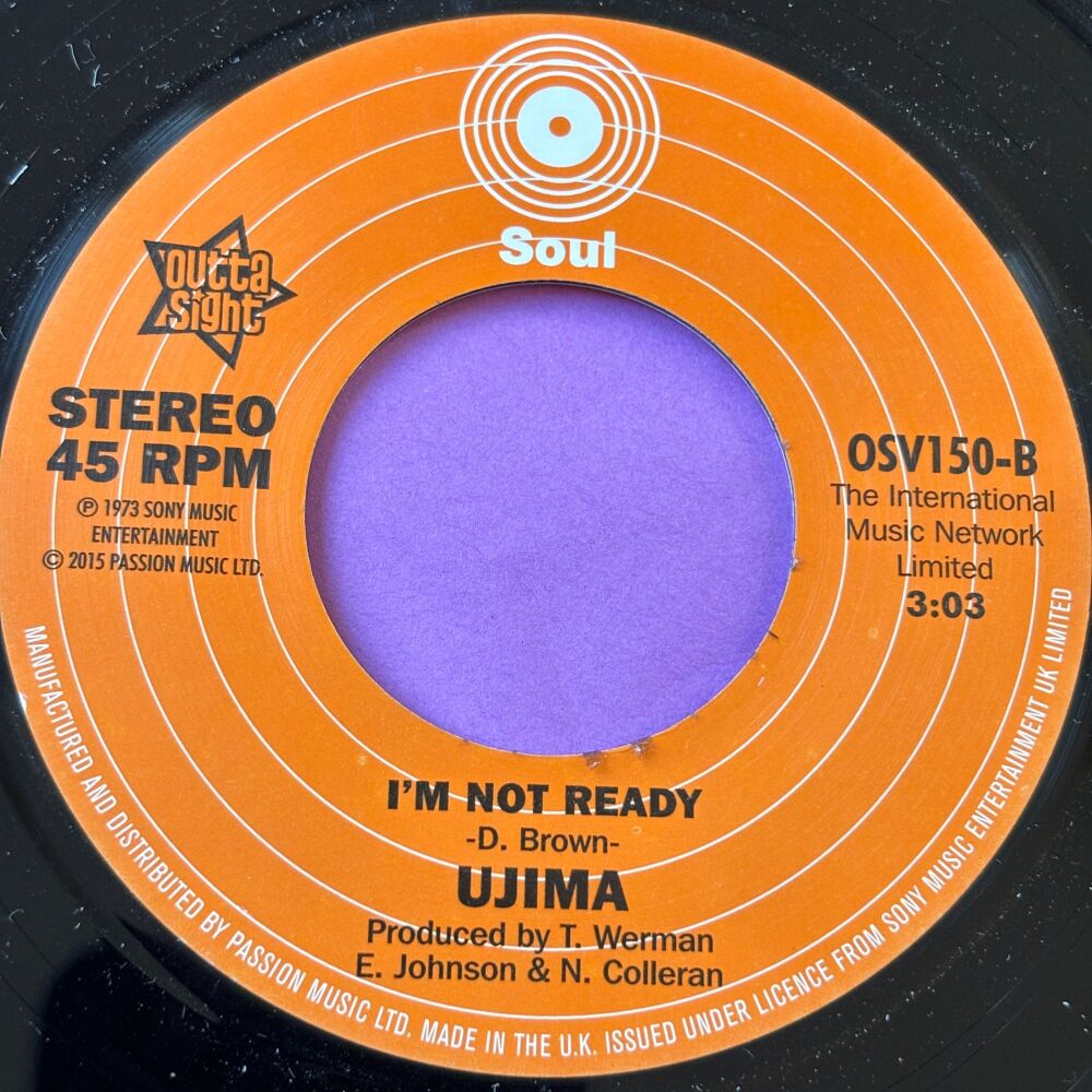 Ujima-I'm not ready-Epic (Outta Sight) R E+