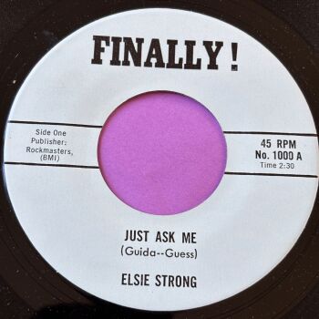 Elsie Strong-Just ask me-Finally! R E+
