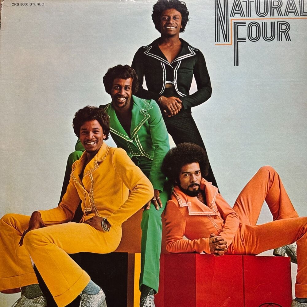 Natural Four-Self titled-Curtom LP E+