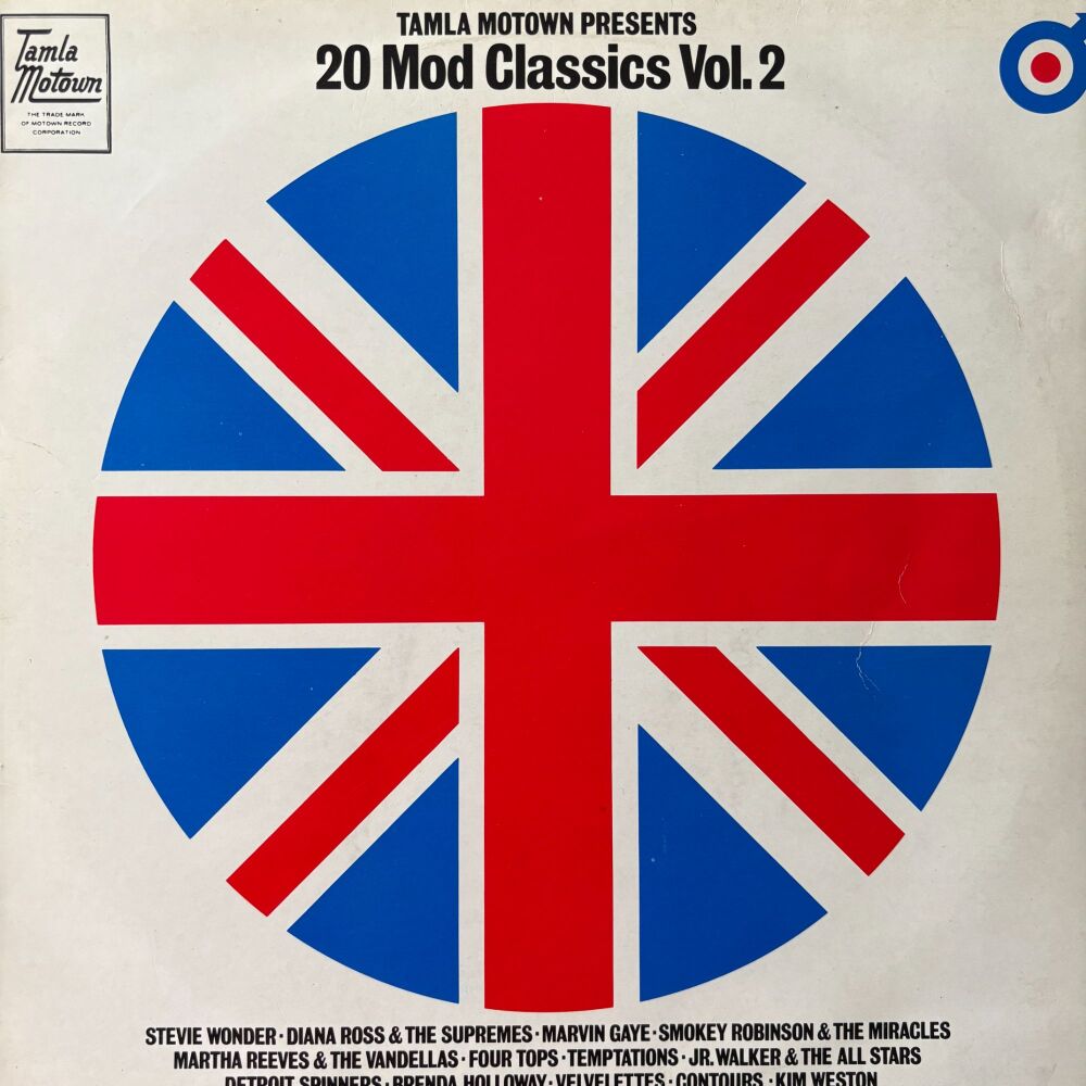 Various Artists-20 Mod Classics Vol. 2-UK Motown LP E+