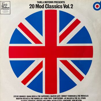 Various Artists-20 Mod Classics Vol. 2-UK Motown LP E+