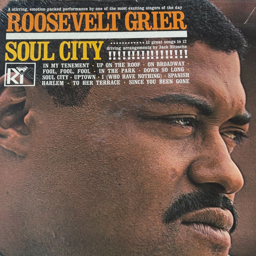 Roosevelt Grier-Soul City-RIC LP SS