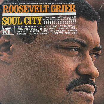 Roosevelt Grier-Soul City-RIC LP SS