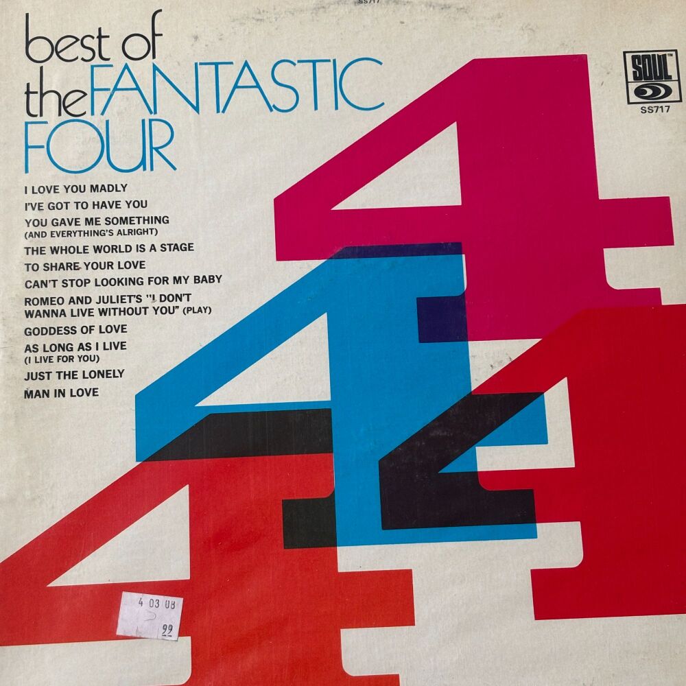 Fantastic Four-The best of-Soul LP E+