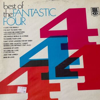 Fantastic Four-The best of-Soul LP E+