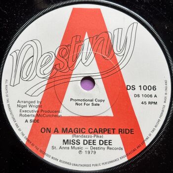 Miss Dee Dee-On a magic carpet ride-UK Destiny Demo M-