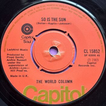 World Column-So is the sun-Capitol R E