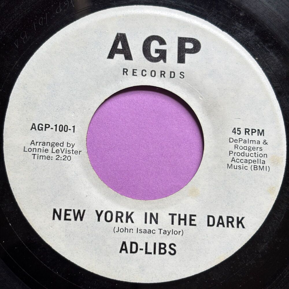 Ad-Libs-New York in the dark-AGP R E+